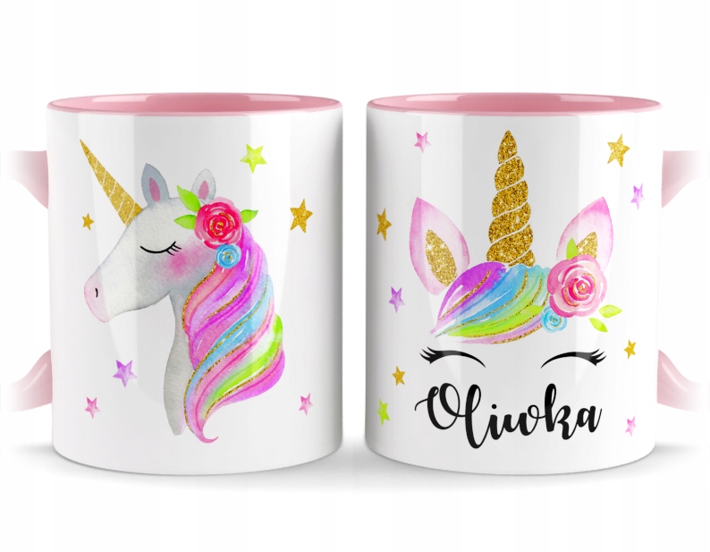 

kubek Jednorożec z imieniem urodziny