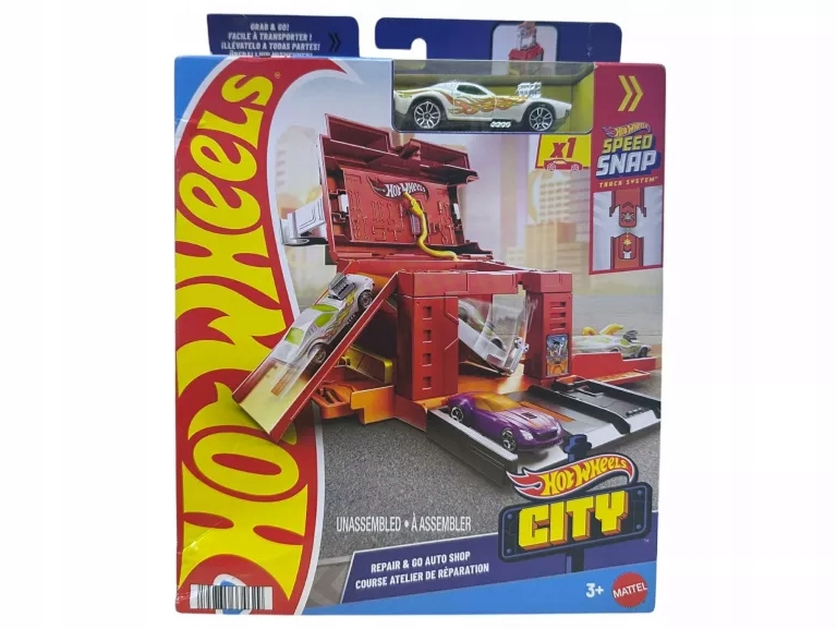 HOT WHEELS CITY SPEED SNAP REPAIR & GO