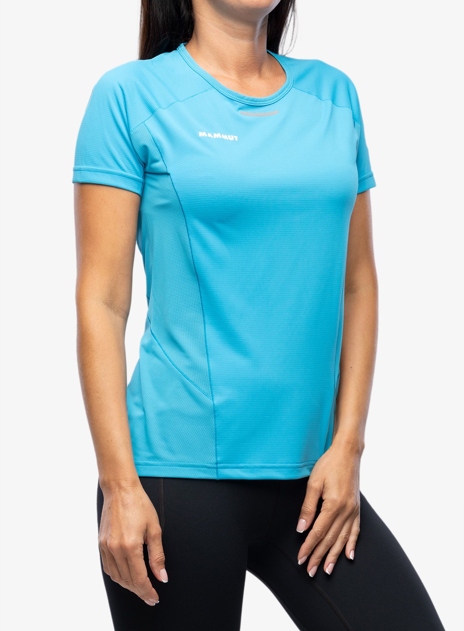Dámské rychleschnoucí tričko Mammut Aenergy Fl T-Shirt sky L