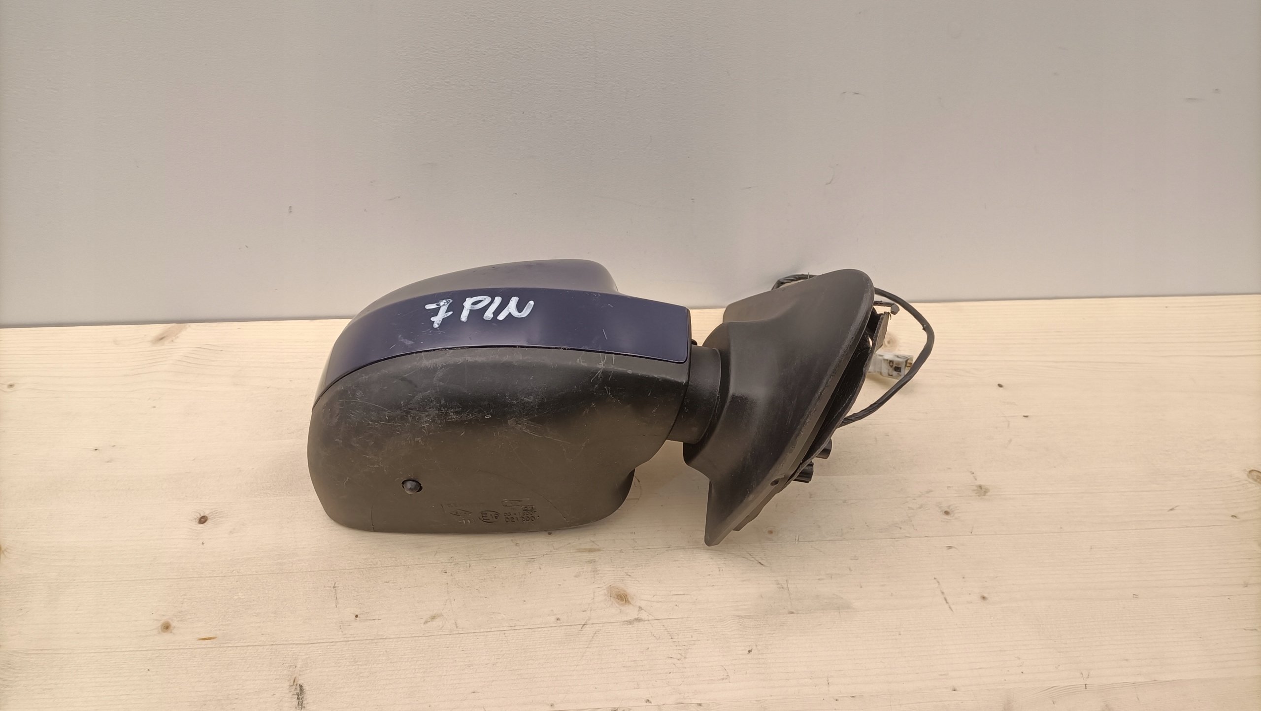DACIA LOGAN 2 II right mirror 7PIN E190312007 K63/GR620