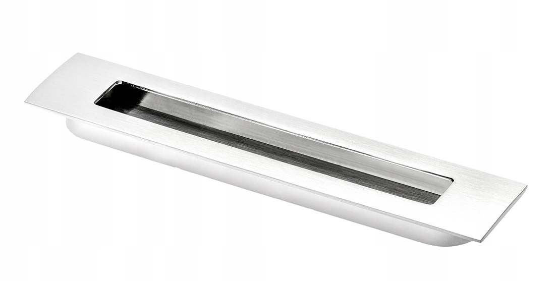 

Uchwyt meblowy wpuszczany MD16- 128 Chrom Połysk
