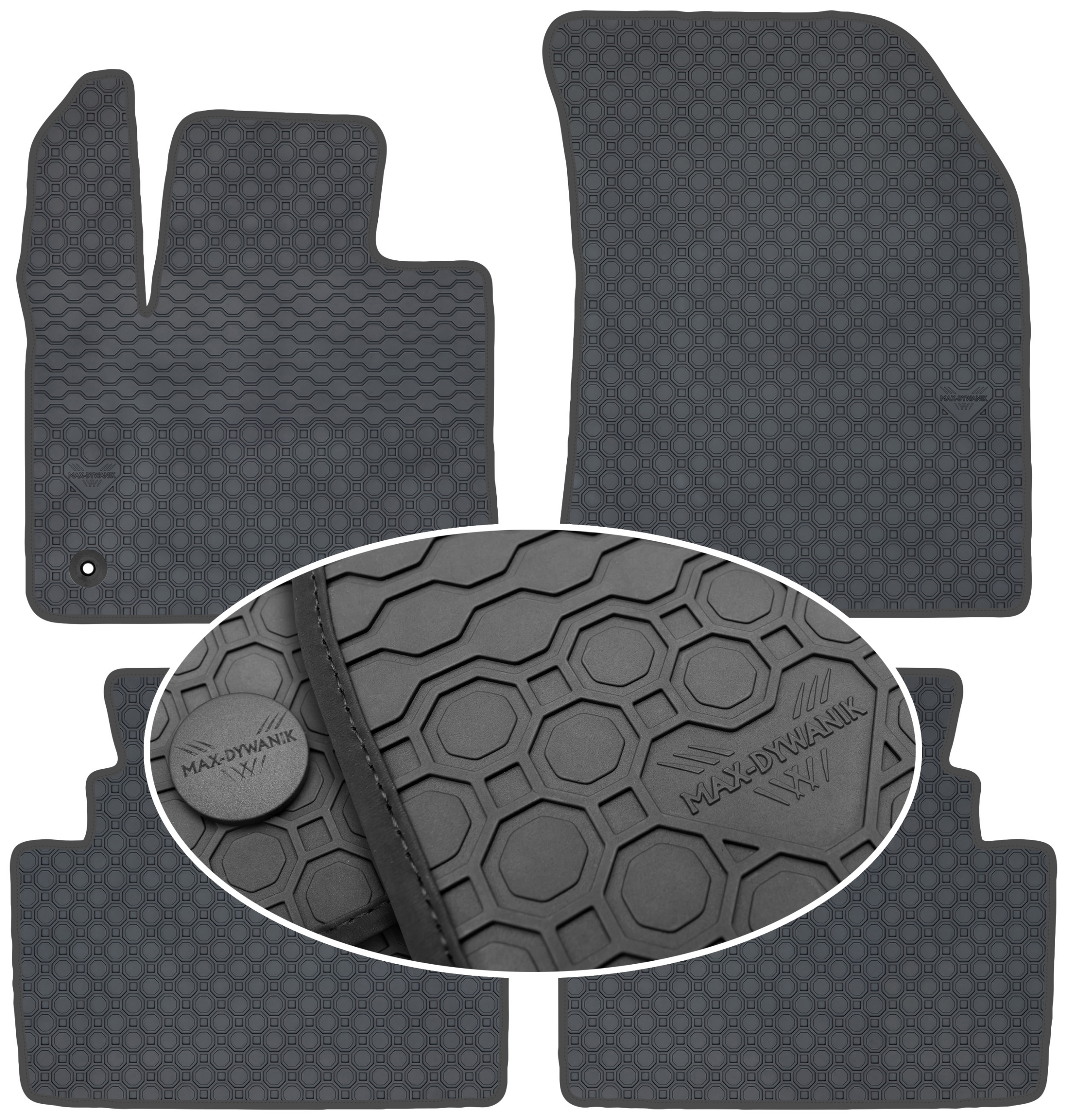 Citroen C5 Aircross 2018 Koberce Čierne