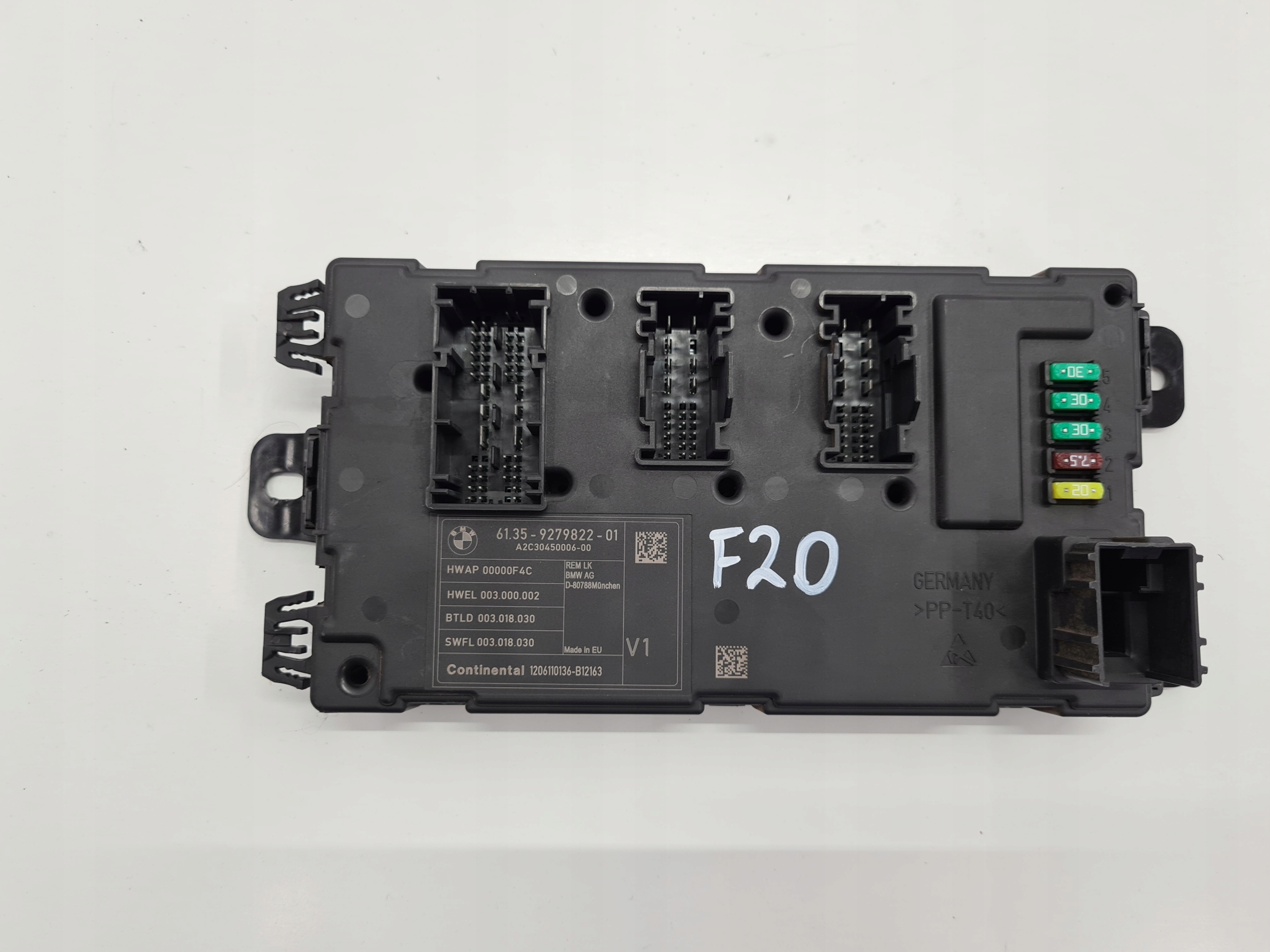 BMW 1 F20 модуль БУ REM 9279822