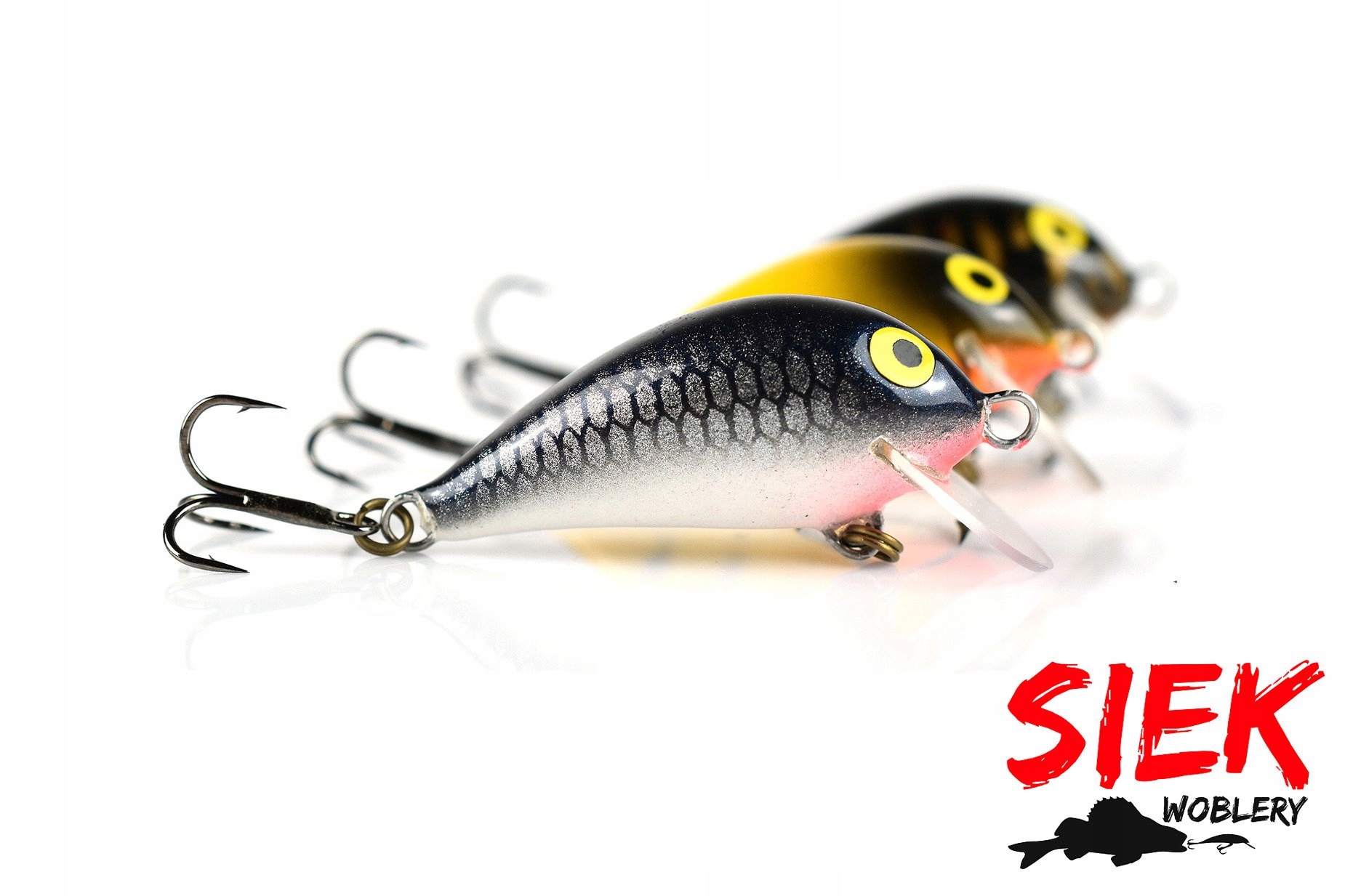 KLENIOWY KLASYK WOBLER SIEK - BZYK 3,5cm -14 Stan opakowania oryginalne