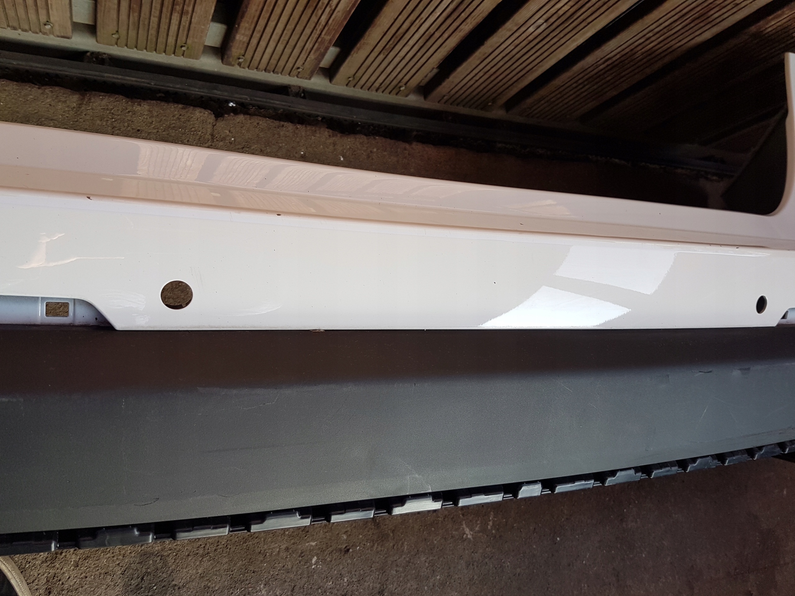 bumper rear rear part BMW X1 U11