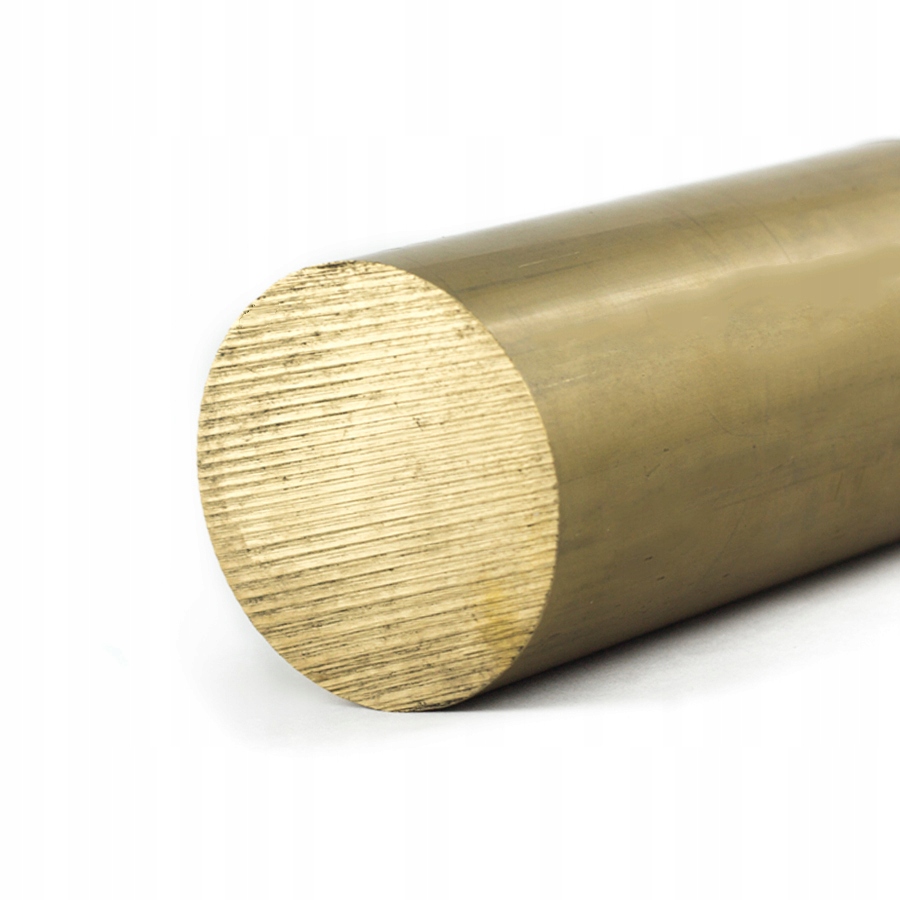 Pręt mosiężny gładki Fi 50 mm, długość 0,1 metra