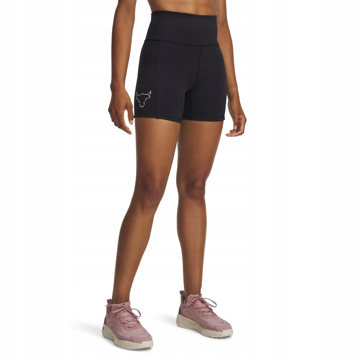 Under Armour Dámské kraťasy Under Armour Pjt Rck Middie Short-BLK