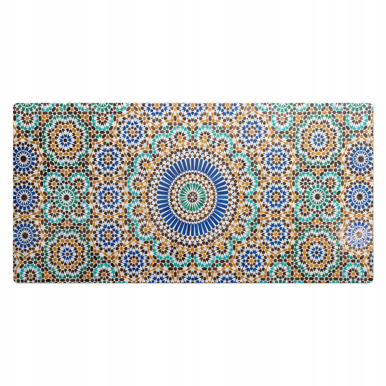 Elegantní dekorativní podložka na psací stůl Stylový geometrický vzor 100 x 50 cm