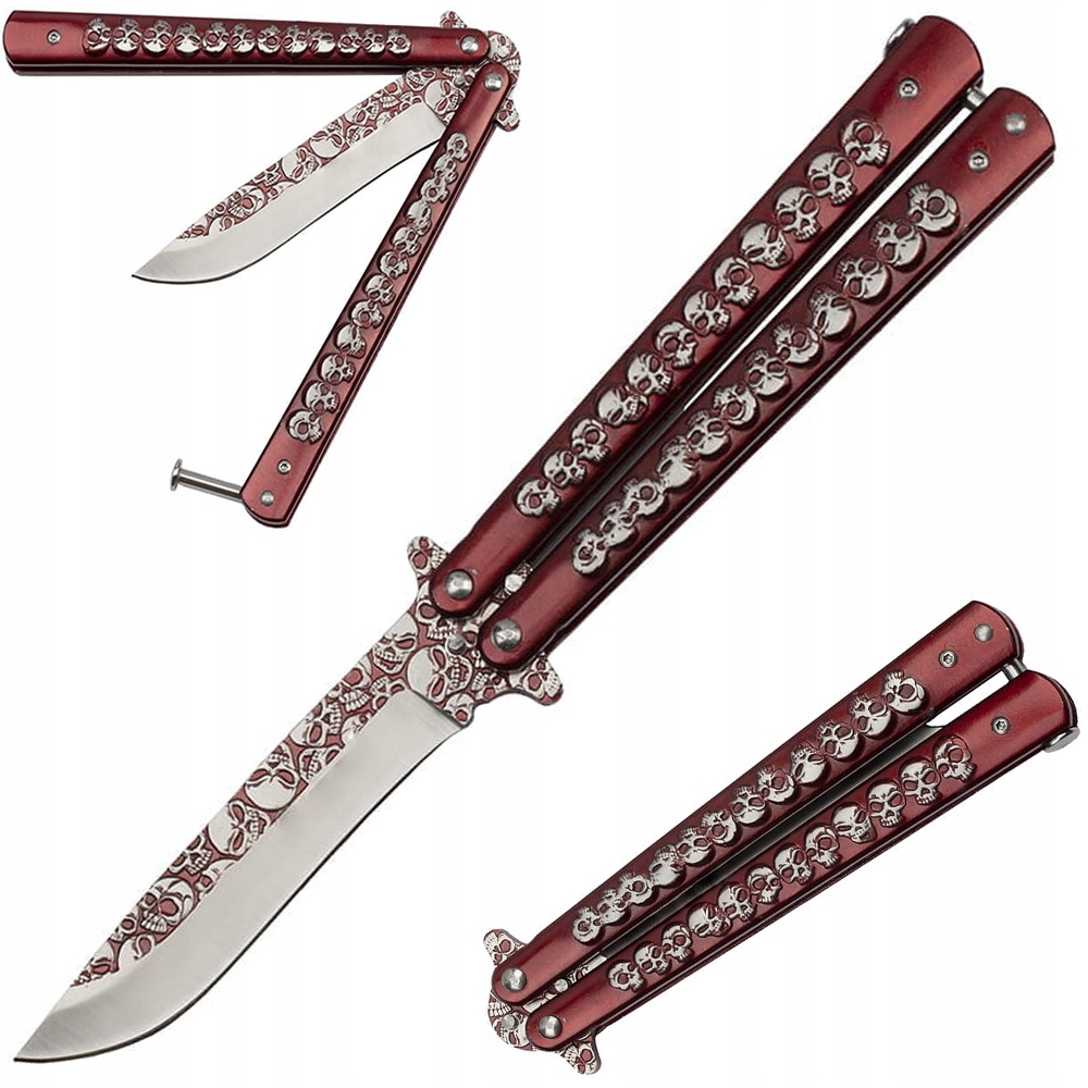 

Nóż Motylek Butterfly Balisong Motylkowy N496C