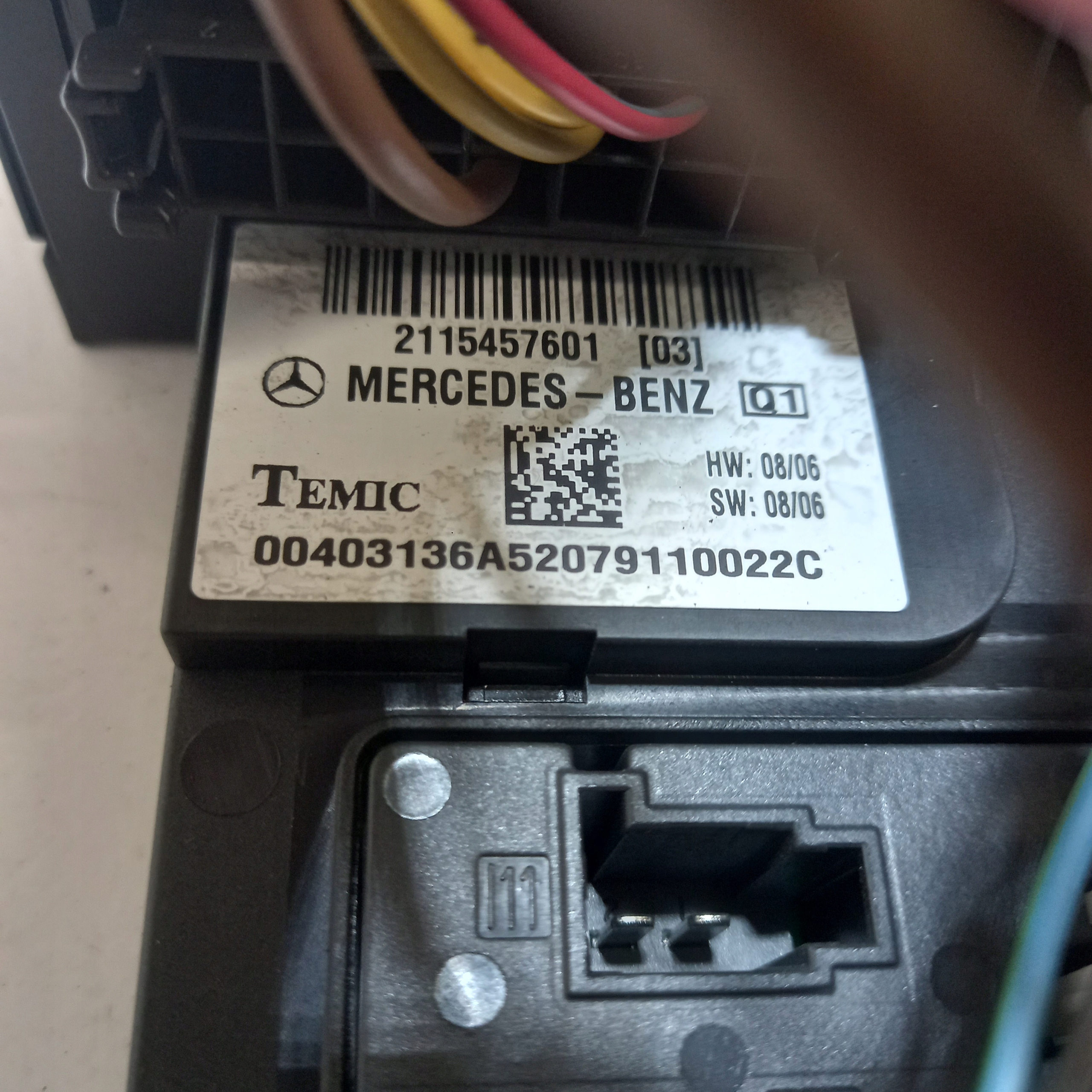 modulo Centralina SAM MERCEDES-BENZ E-KLASA W211 2115457601
