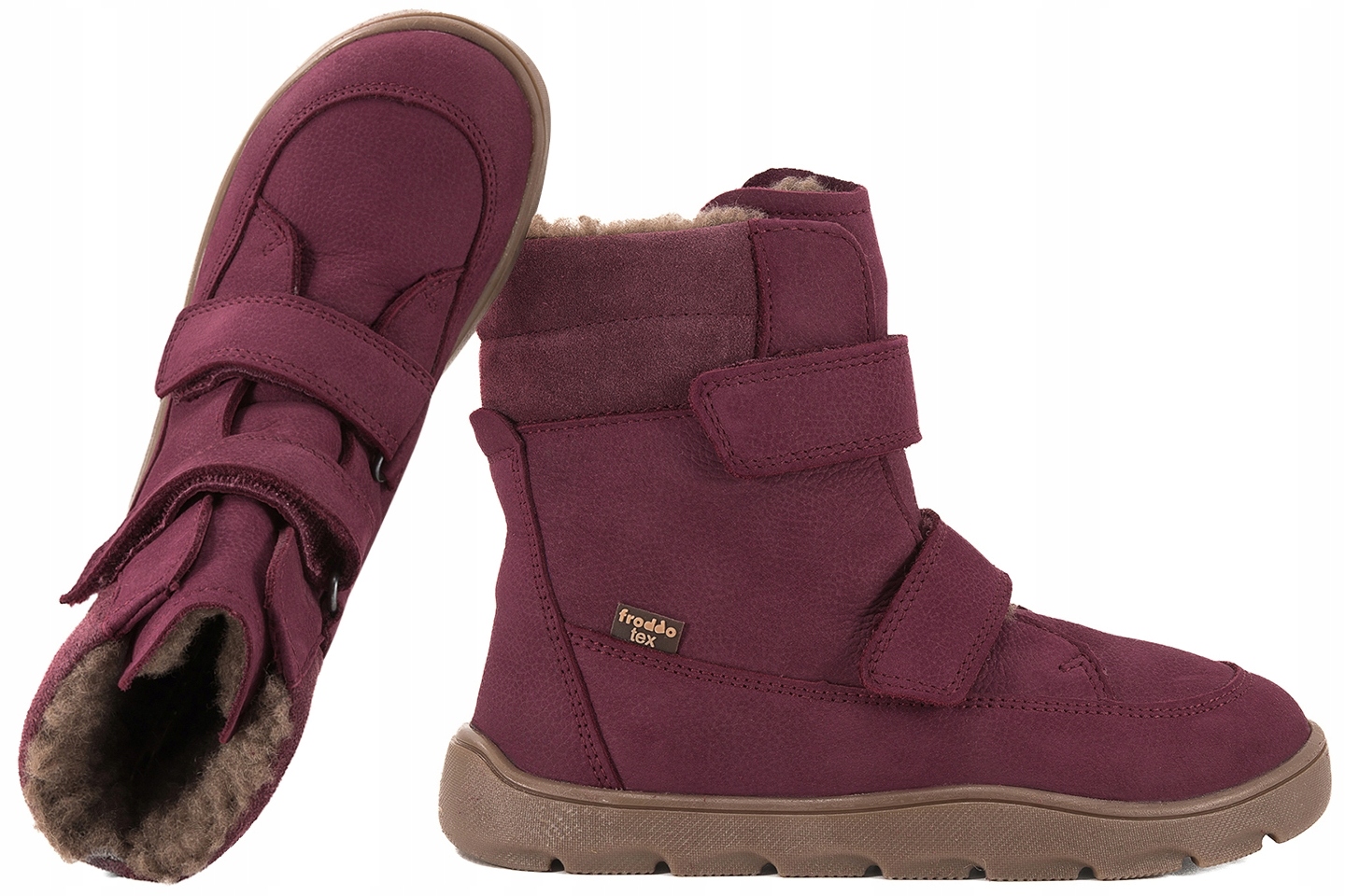 Froddo G3160240-8 Barefoot Śniegowce Trzewik Zimowe Membrana Wodoodporne 29