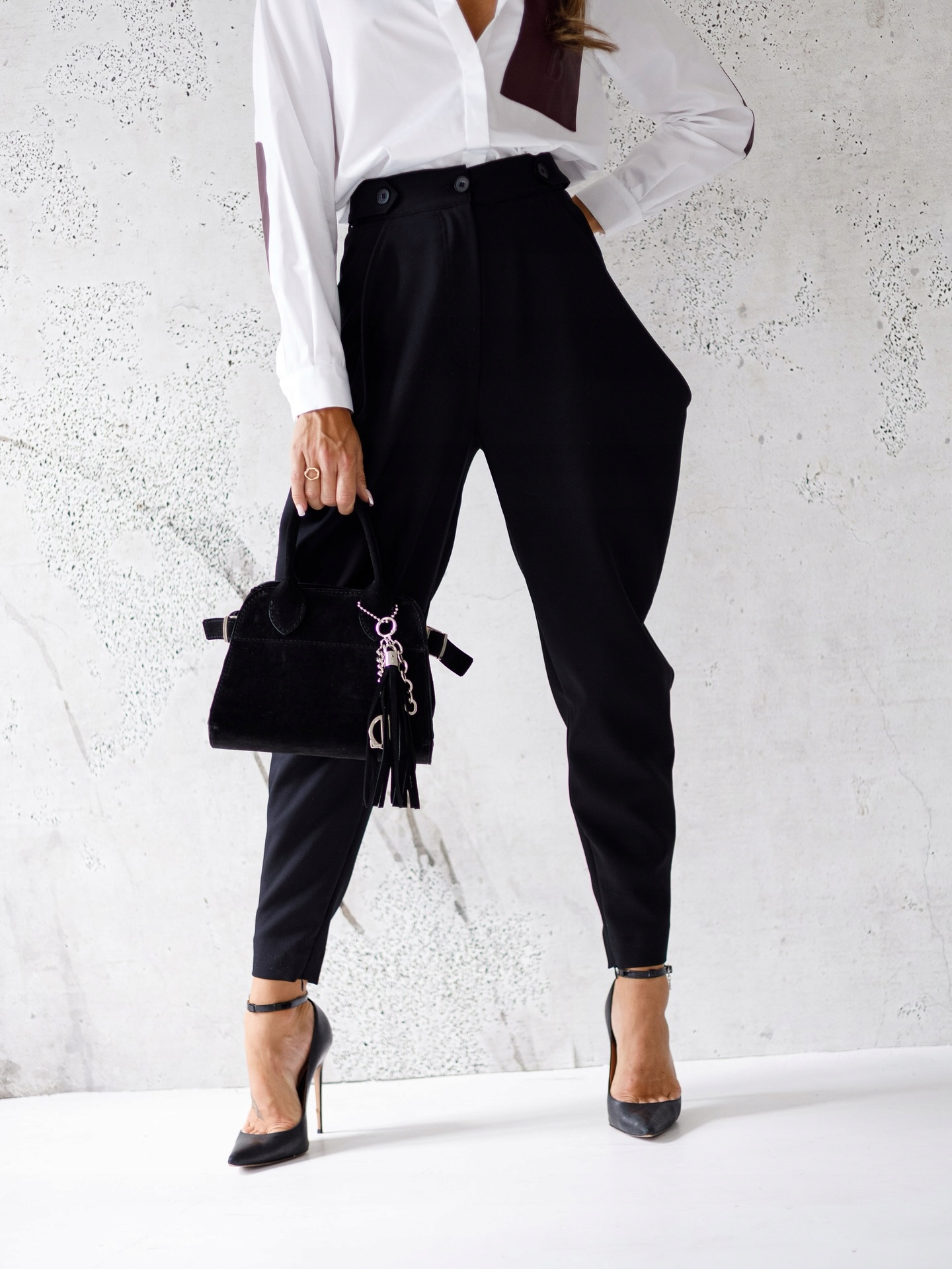 damskie spodnie By O La La 36 S