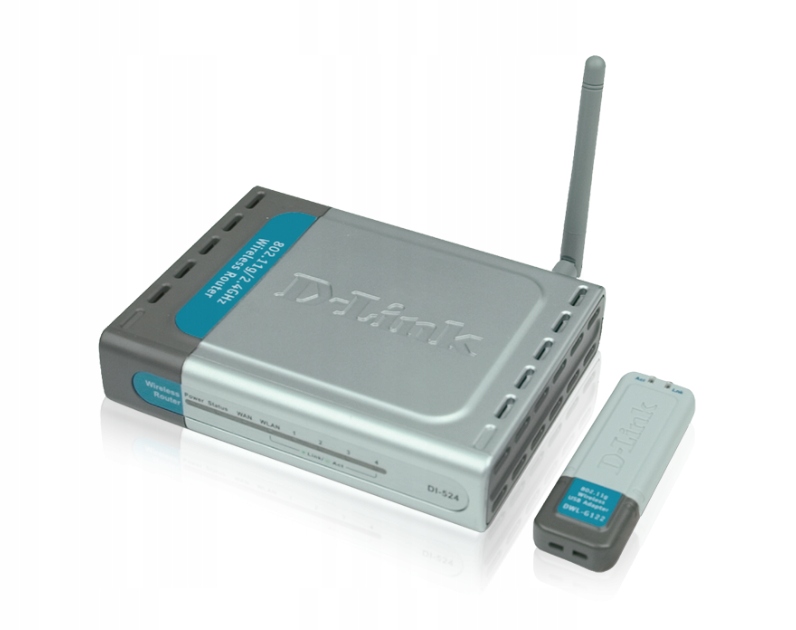 Zestaw Router i Usb Adapter D-Link DWL-922