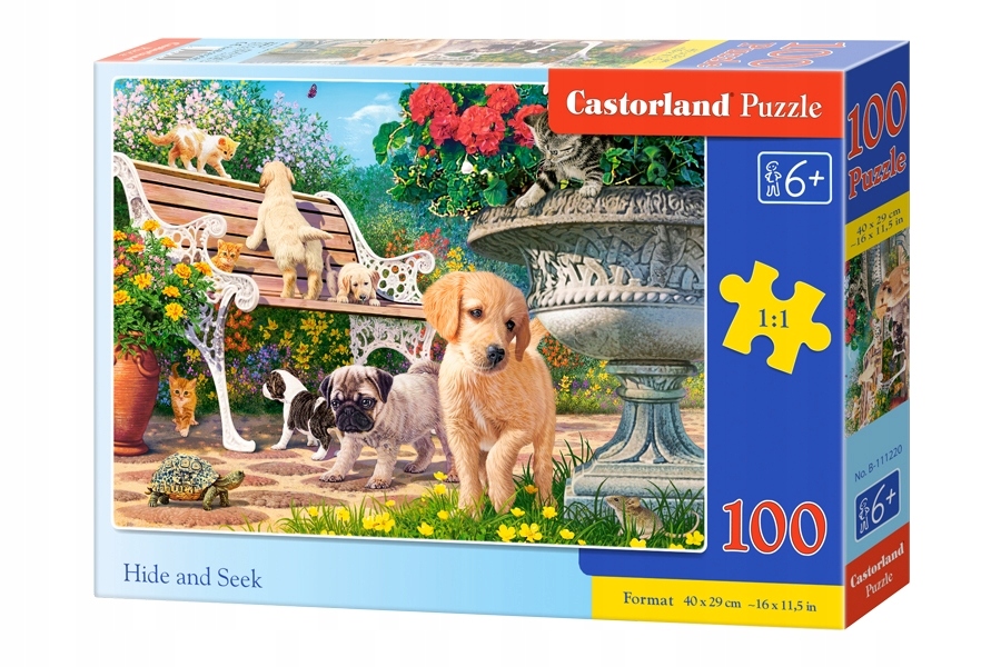 

Puzzle Castorland 100 elementów Zabawa w chowane