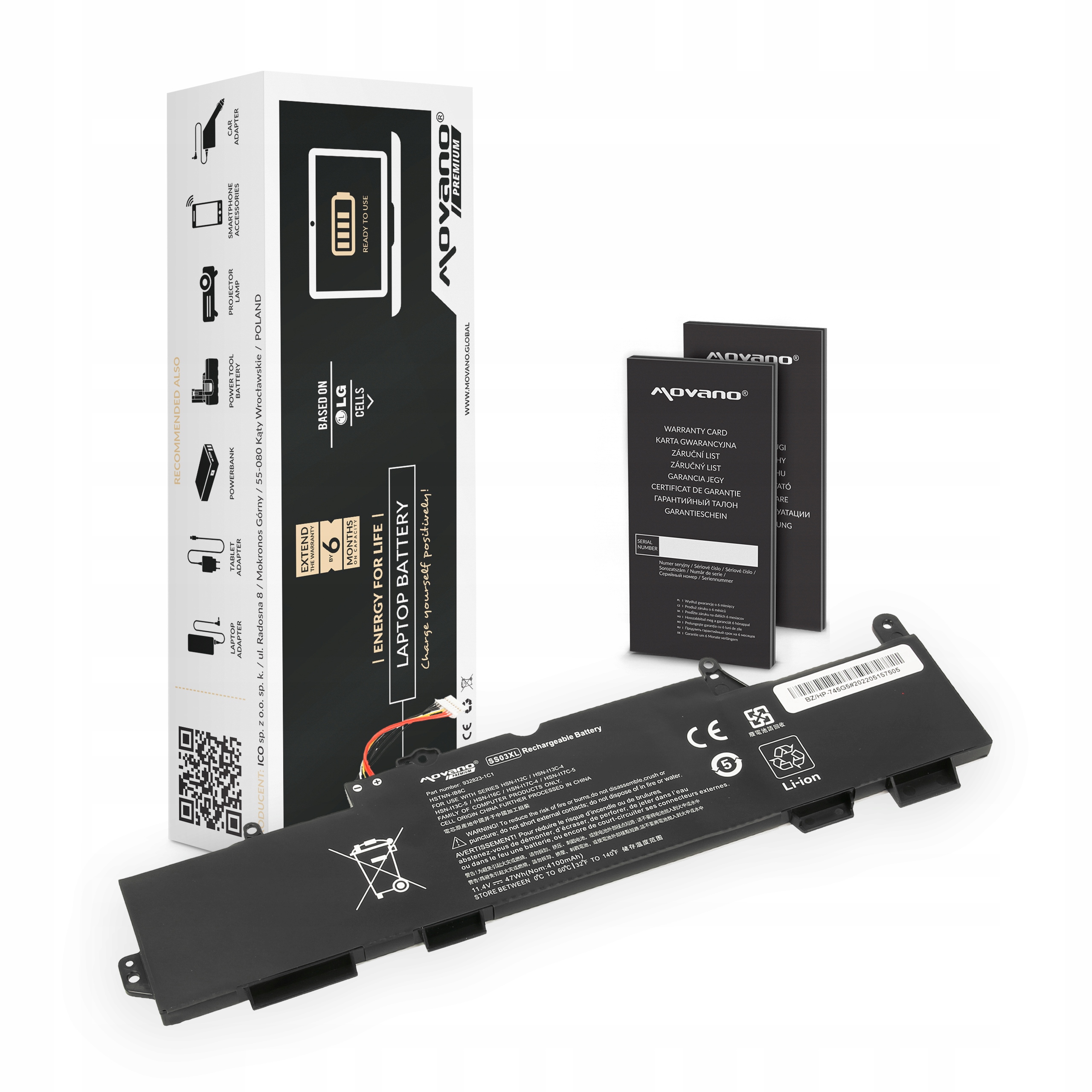 

Bateria SS03XL do Hp 735 745 840 G5 G6 4100mAh