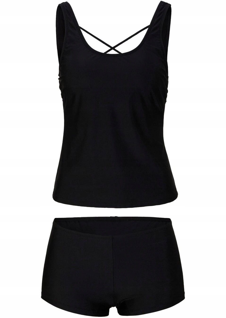 RAINBOW CZARNE TANKINI KĄPIELOWE Z SZORTAMI 42 13527557958 Allegro.pl