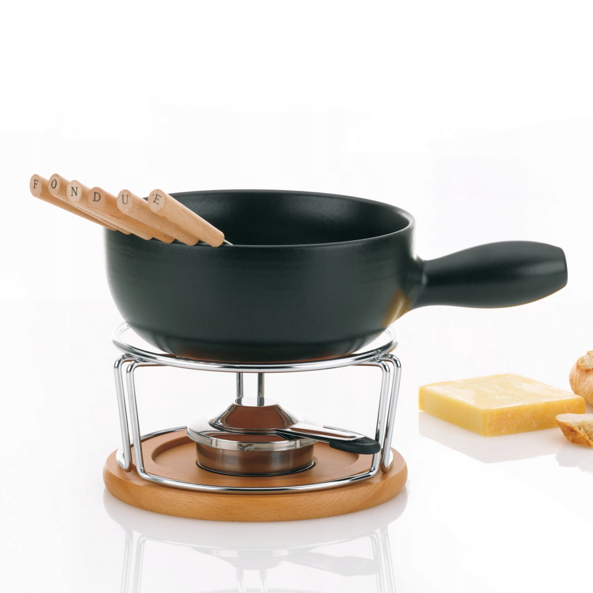 Kela Natura sada na syrové fondue – 10 prvkov, keramická