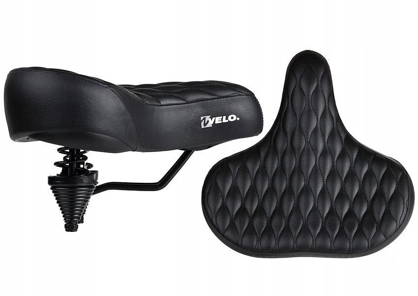 Velo VL8080 Siodło Siodełko Rowerowe Duże Kanapa