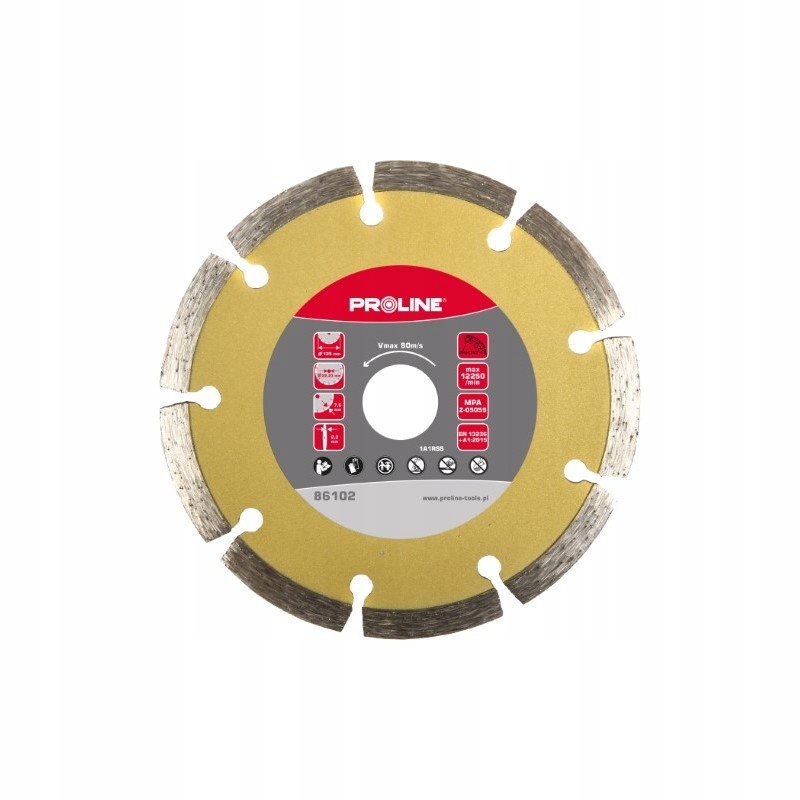 

Proline Tarcza diamentowa segmentowa 125x2,2x7,5mm