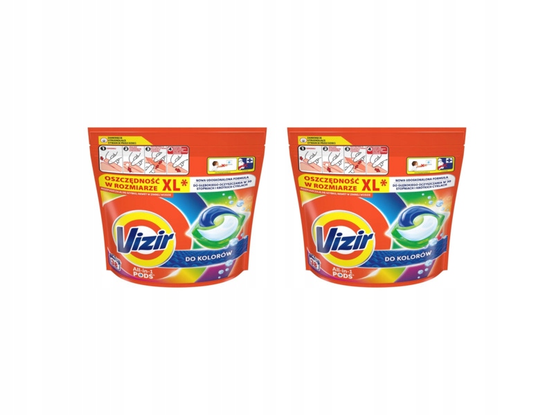 Kapsułki do prania Vizir All in 1 Pods Color 76 szt.