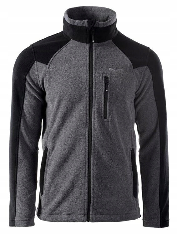 Pánská Hi-tec Fleecová Mikina Mikina Fleeceová Bunda Se Zipem, Velikost 3XL