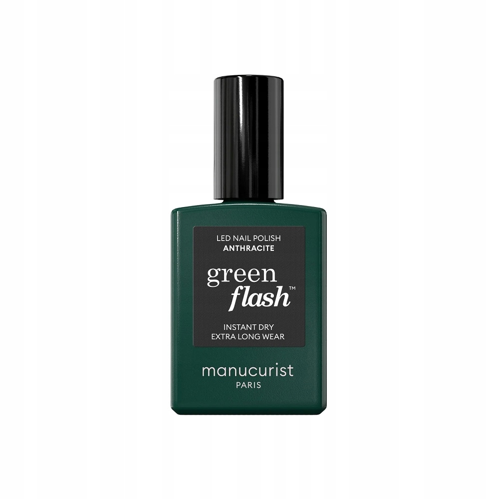 Manucurist Green Flash Nail Polish lak na nehty Anthracite 15 ml