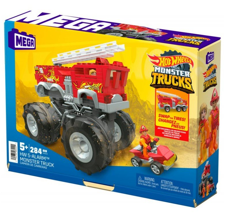 

Hot Wheels Monster Trucks zestaw klocki 284el