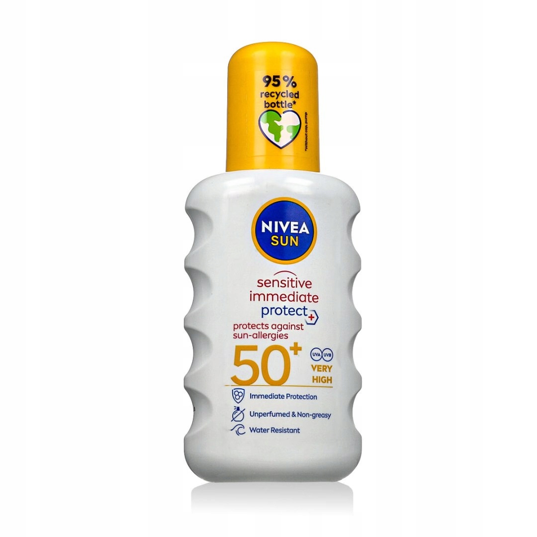 Nivea Sun Protect & Sensitive opalovací mléko 200 ml