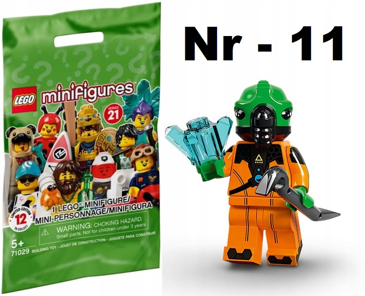 

Lego 71029 Minifigures Kosmita Obcy Nr 11