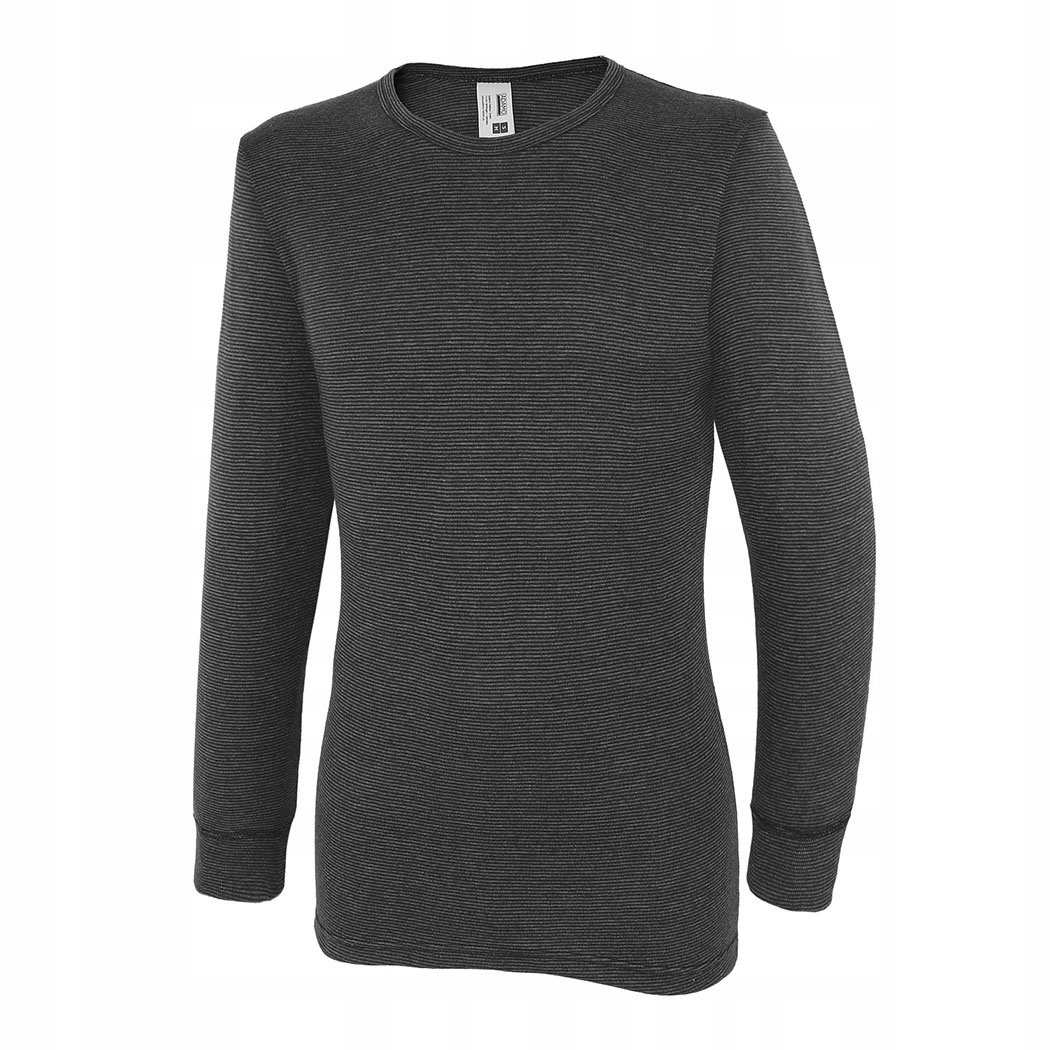 

Duża męska koszulka dł. rękaw Adamo 129506 Bk 3XL