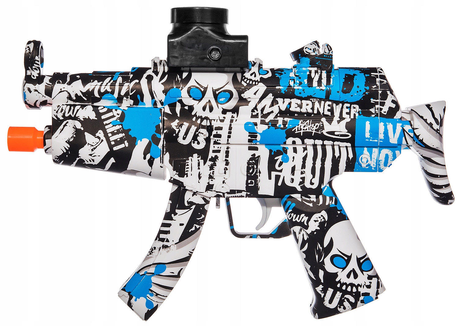 KARABIN PISTOLET AUTOMAT KULKI ŻELOWE MINI MP5 TŁU Rodzaj karabiny