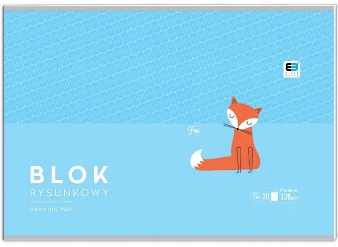 Blok Rysunkowy A4 20 Kartek Białych Interdruk EAN (GTIN) 5902277297440