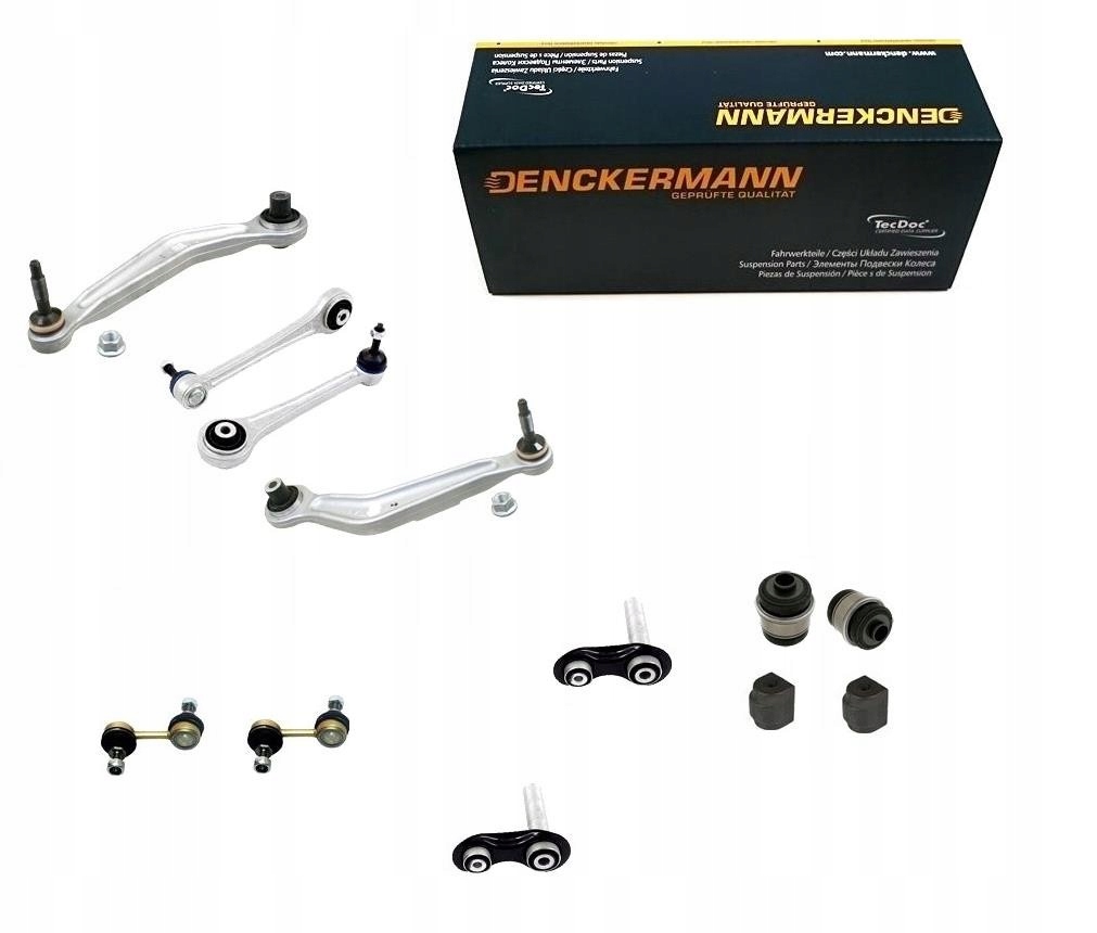 Ramena Zadní Pouzdra Gumy Spojky Bmw 5 E39 Zadní Sada 12 Ks