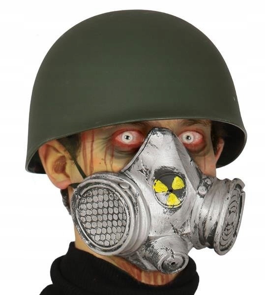 MASKA LATEKSOWA GAZOWA CZARNOBYL HALLOWEEN