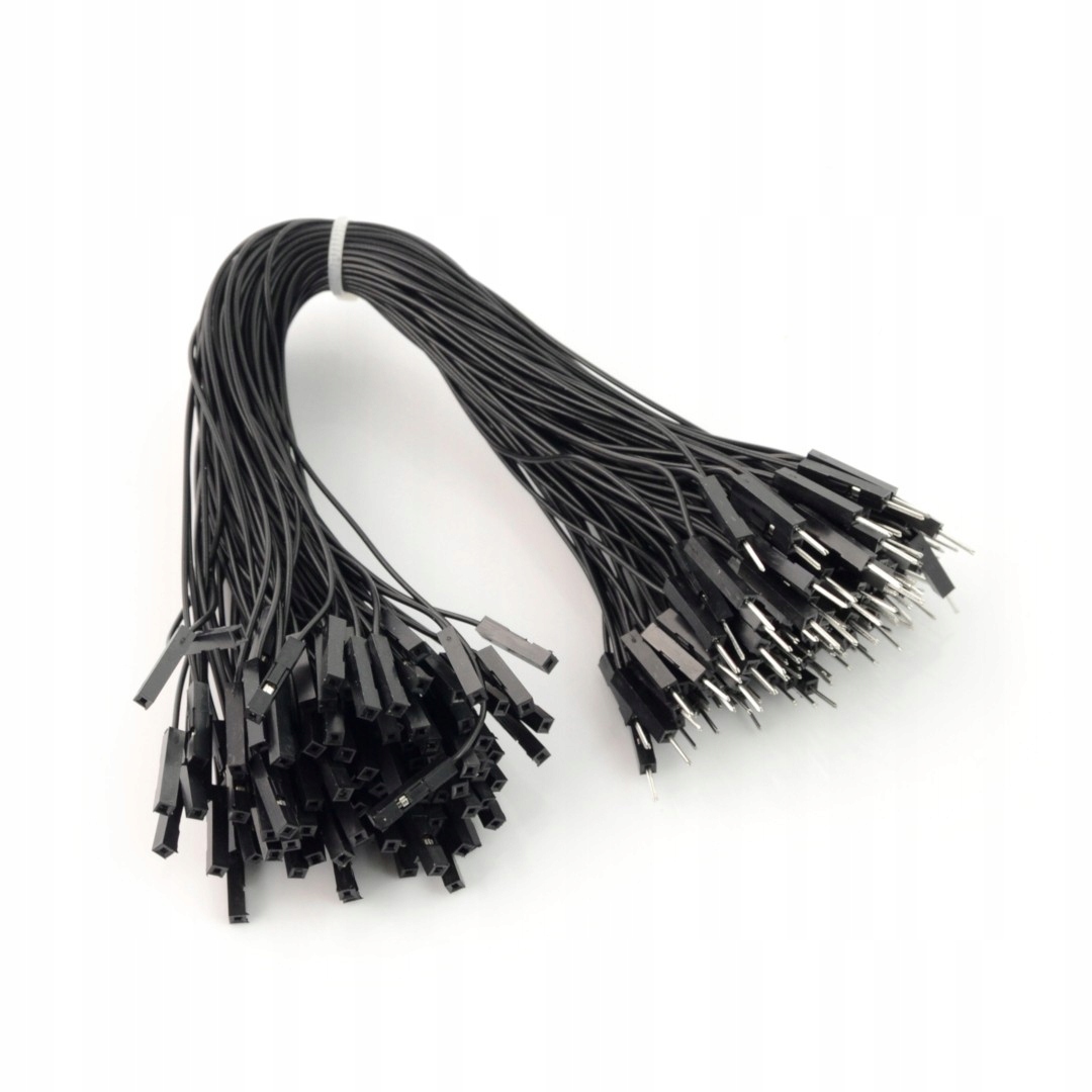 

Przewody połączeniowe żeńsko-męskie 20cm czarne