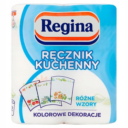 Ręcznik kuchenny Regina (2 rolki) DUŻY PAKIET XL EAN 8004260007450