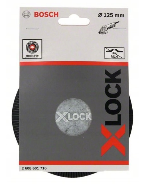 

Bosch Talerz oporowy 125mm X-lock Twardy