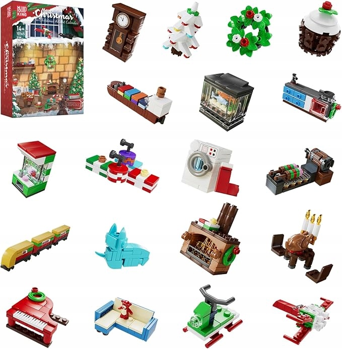 Kalendarz Adwentowy Z Klockami Mould King Nie Lego 725 Pcs