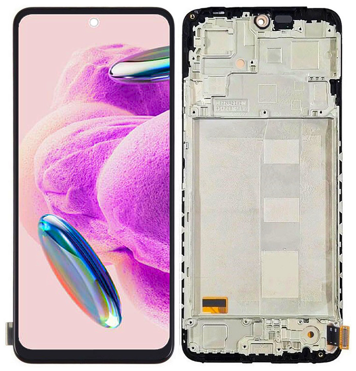 Oled displej pro Xiaomi Redmi Note 12 4G LCD displej Rámeček