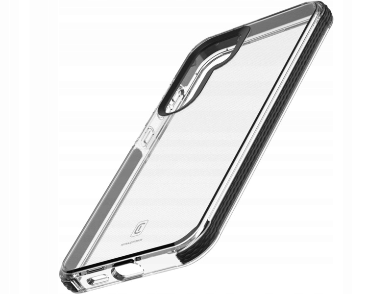 Etui Cellularline Tetra Force Strong do Samsung Galaxy S25 Przezroczysty