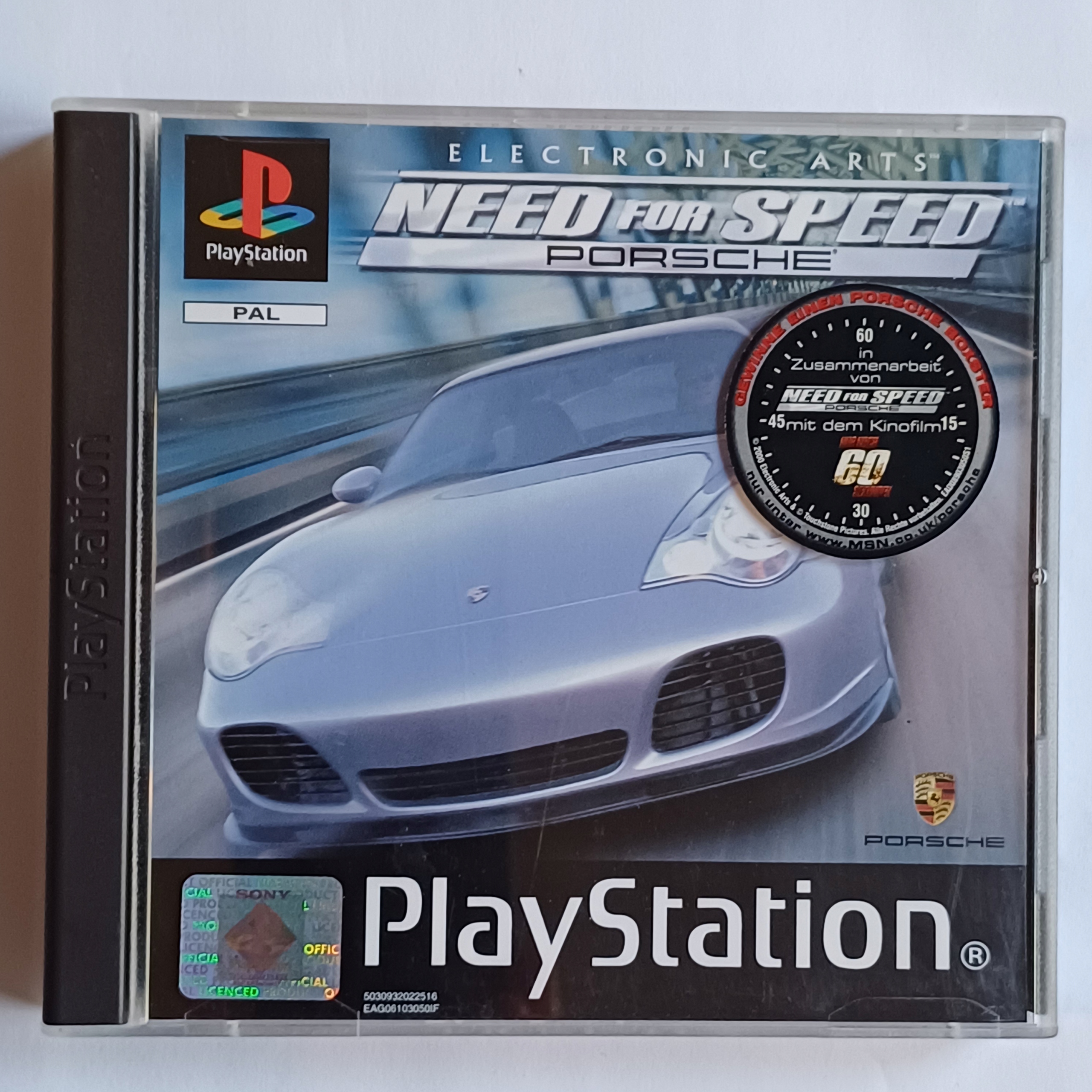 Need for Speed Porsche, Playstation, PS1, PSX