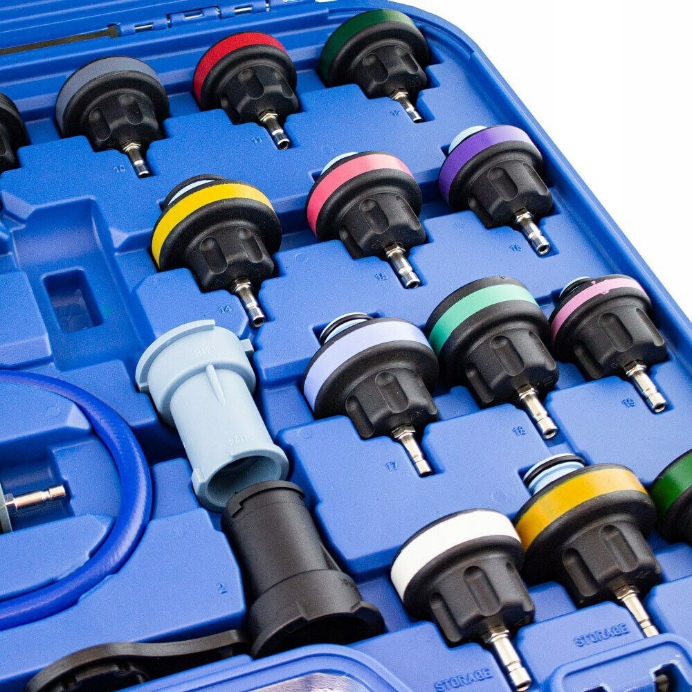 TESTER SZCZELNOŚCI UKŁADU CHŁODZENIA 28 ELEMENTÓW Marka Bituxx