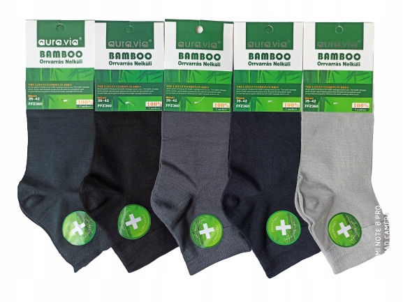 

5 x zakostki bambusowe Aura.via mix 39-42