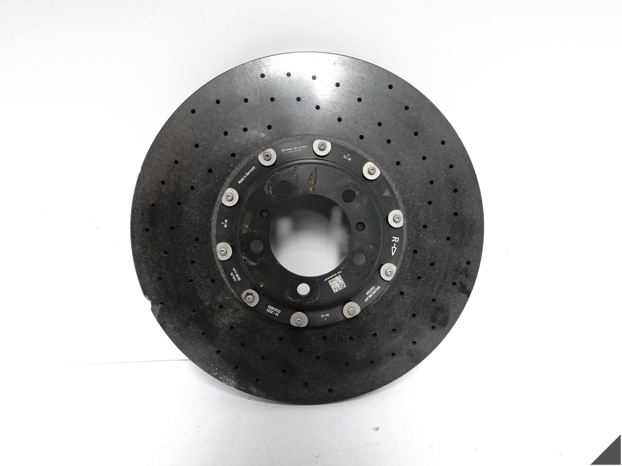 PORSCHE CAYENNE E3 9Y0 9Y3 PCCB disc CERAMICZNA CERAMIC right front