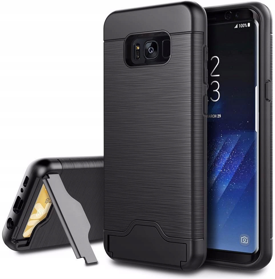 

Etui Do Samsung Galaxy S8 Stojak Pancerne Czarne