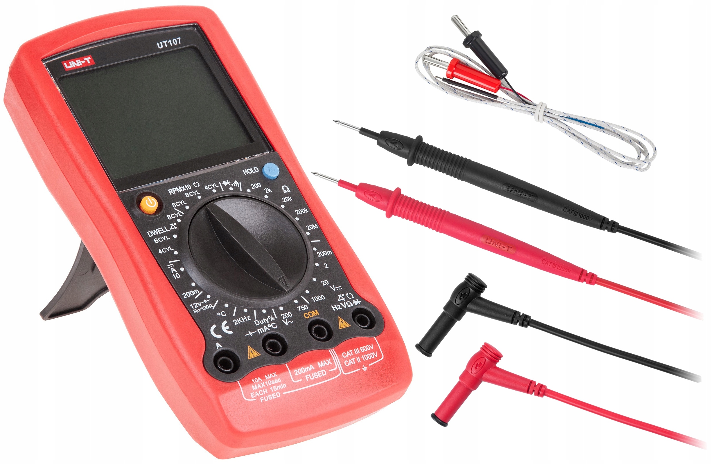 UNI-T ЖК-дисплей автомобильный измеритель скорости вращения