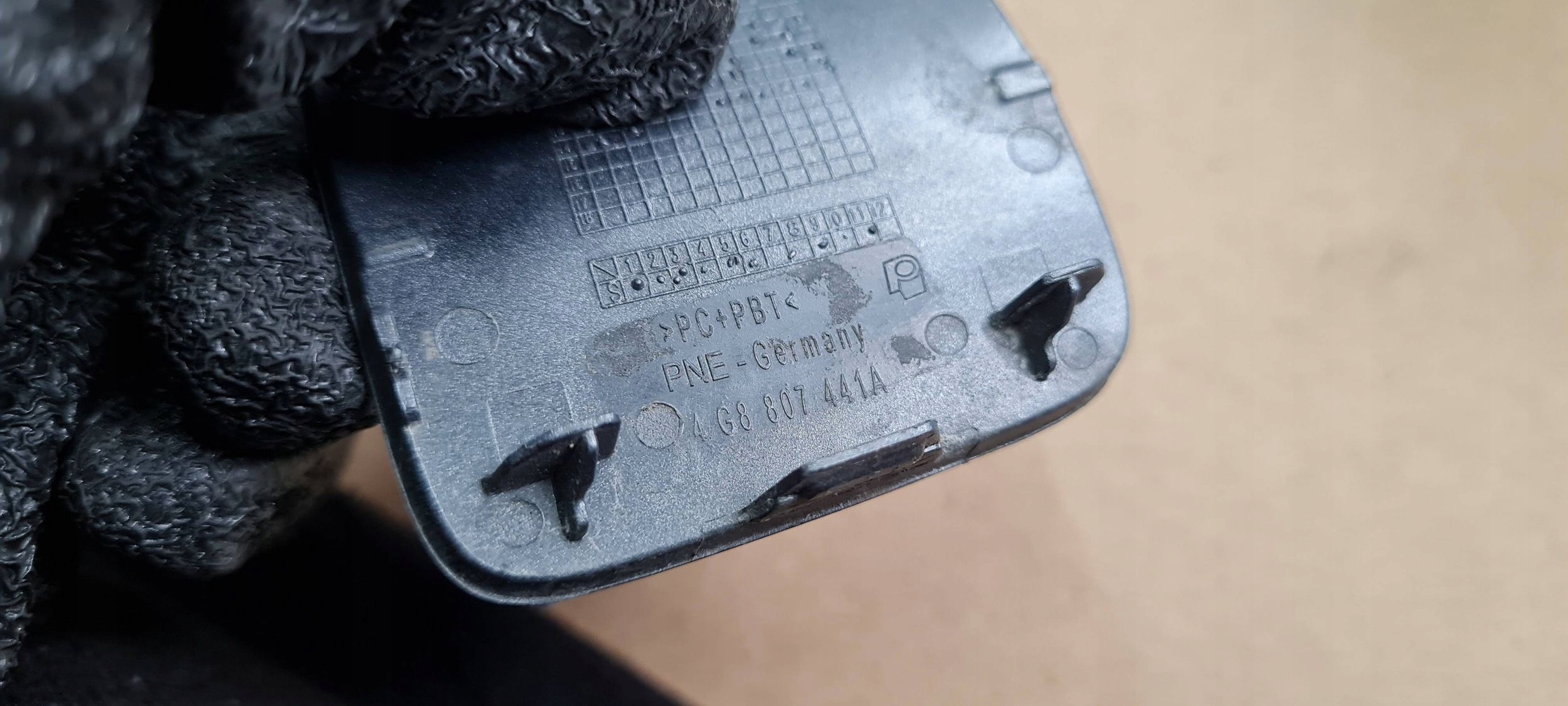 A7 4G Abschleppöse DERZAKA heck SLINE LZ7S 4G8807441A