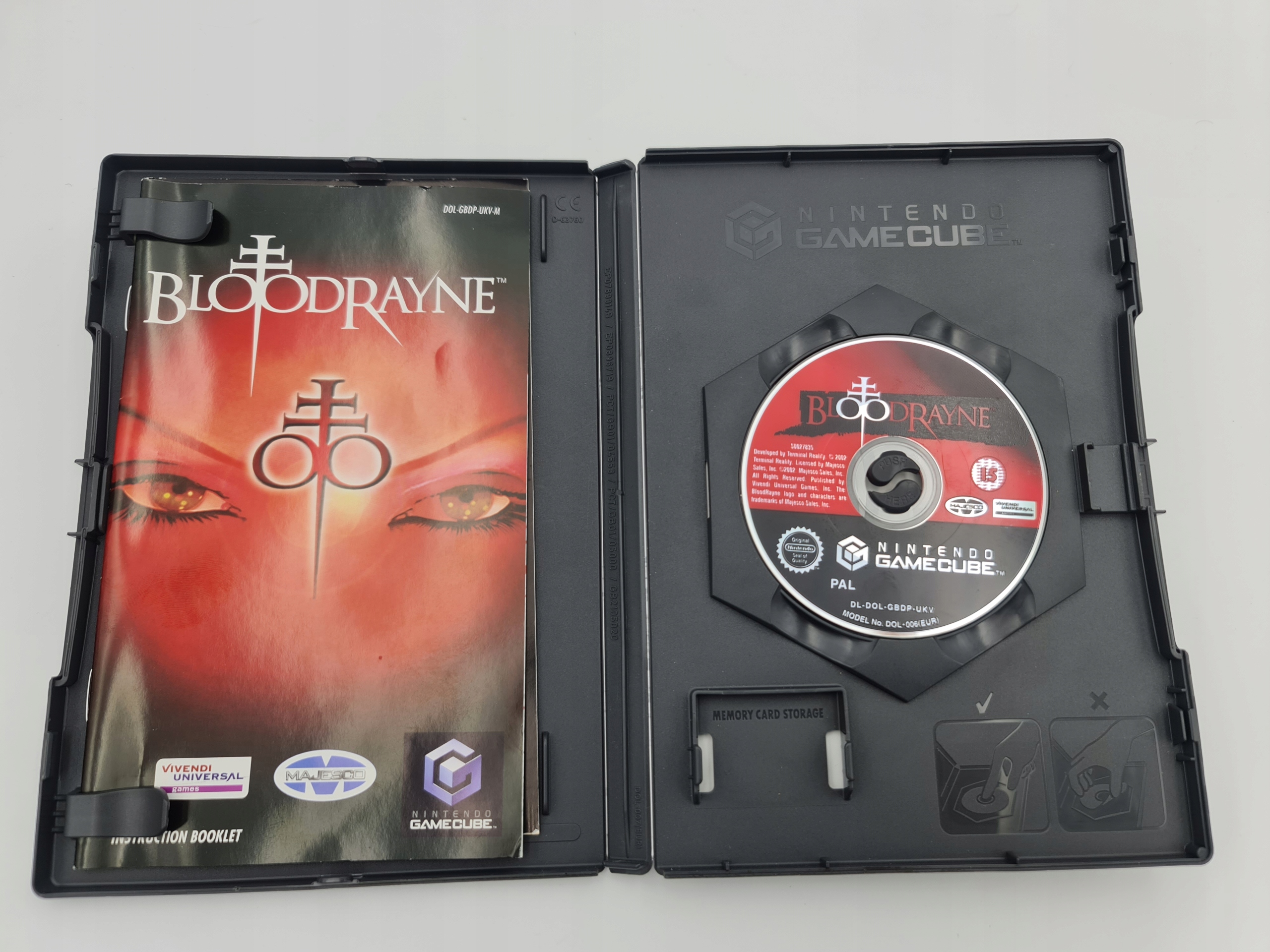 NINTENDO GAMECUBE BLOODRAYNE Platforma Nintendo GameCube