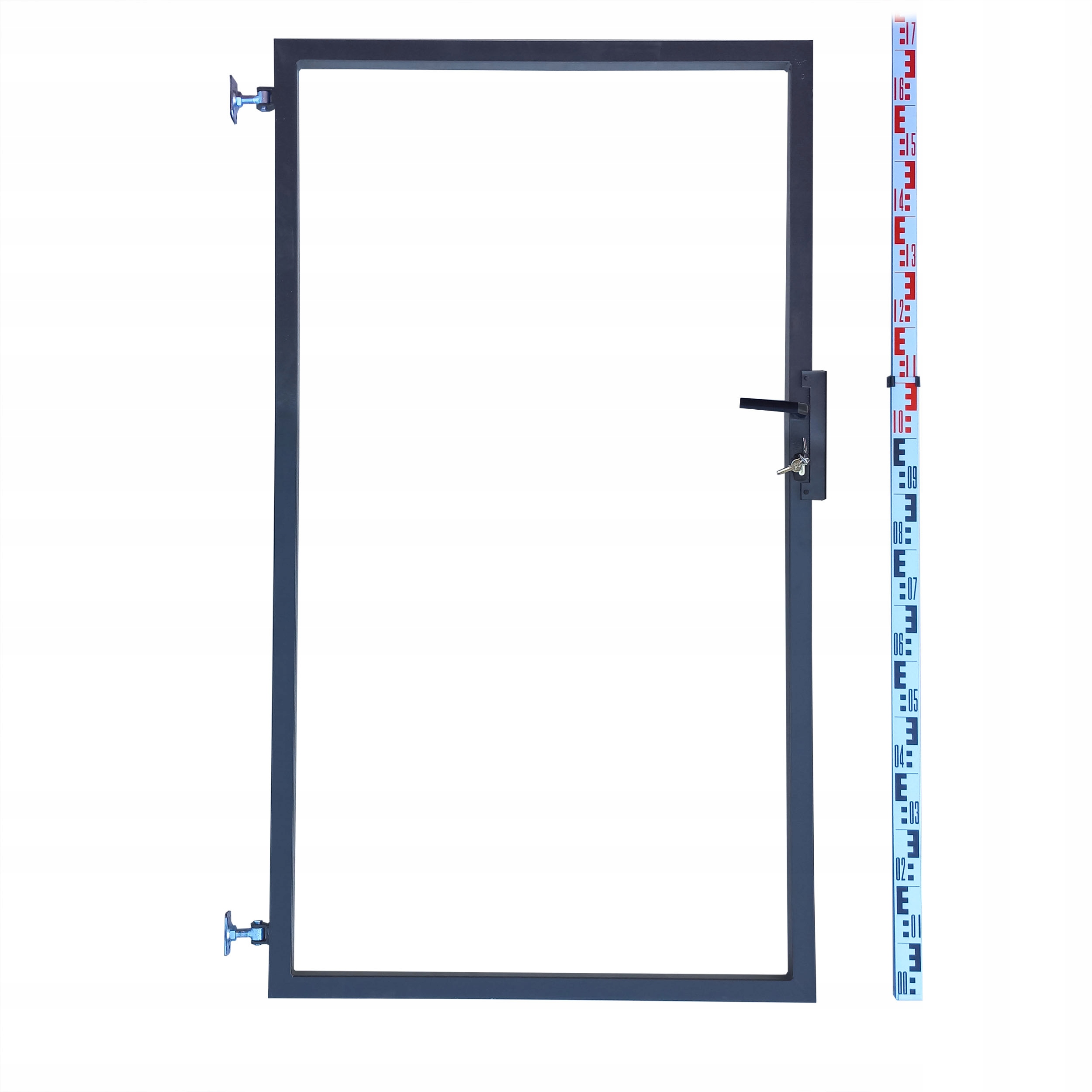 Bránka Rámeček pro štafle a panely 170 cm grafit RAL7016 antracit štafle