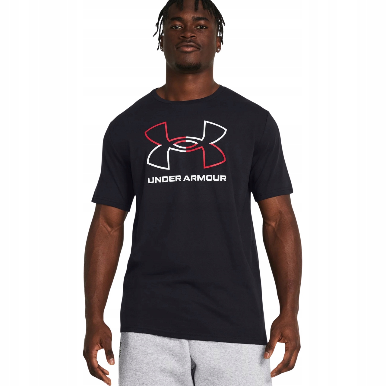 Pánské tričko Under Armour Gl Foundation Uodate Ss černé 1382915 001 S
